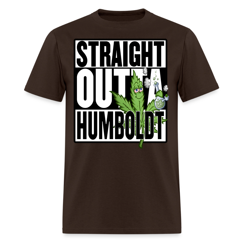 Straight Outta Humboldt Men's T-Shirt - brown
