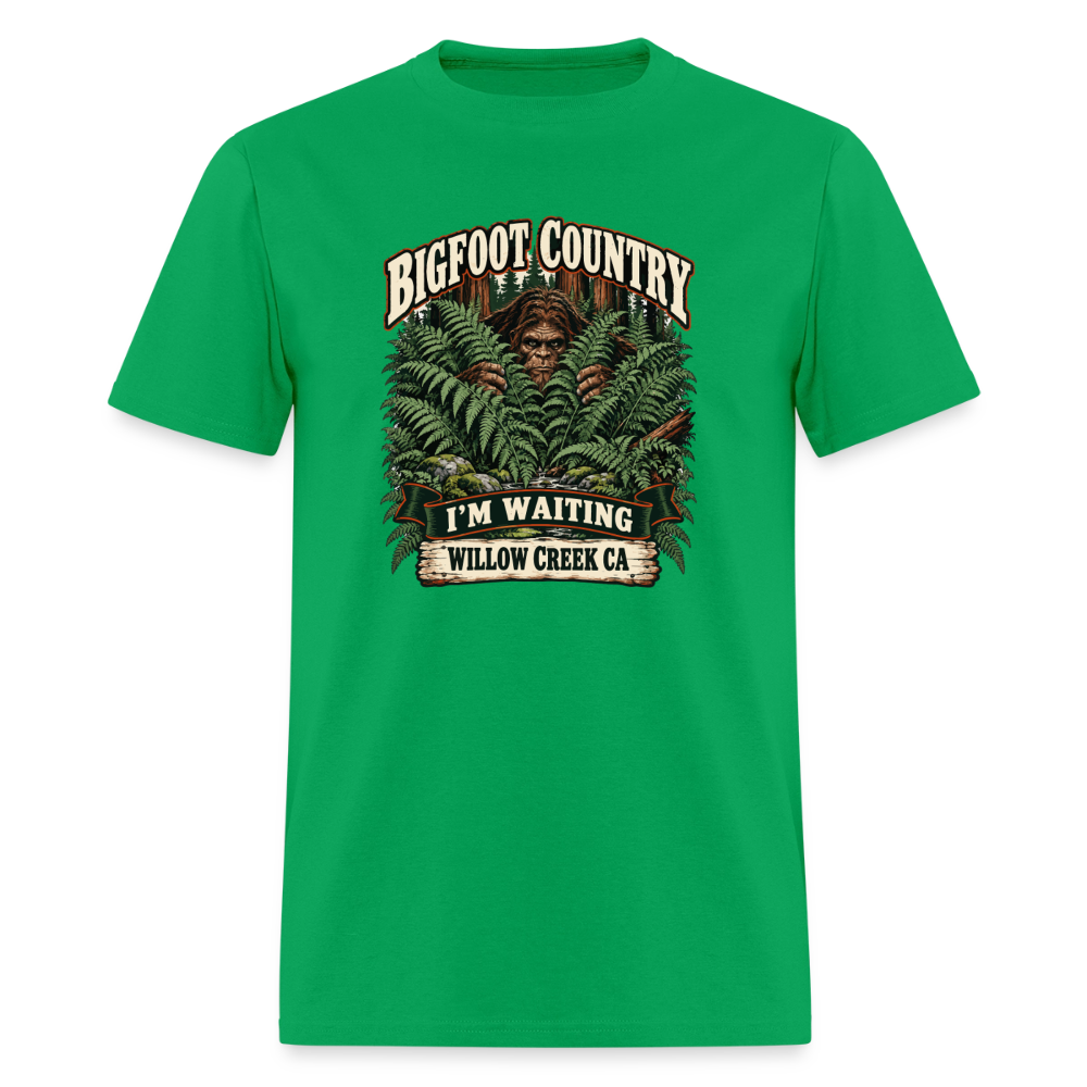Bigfoot Country Waiting Willow Creek - bright green