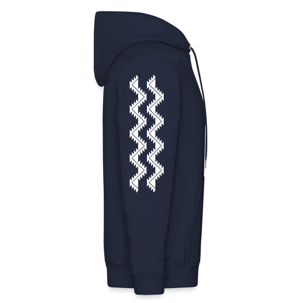 Straight Outta Klamath Men's Hoodie - navy