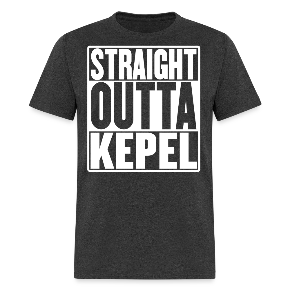 Straight Outta Kepel T-Shirt - heather black