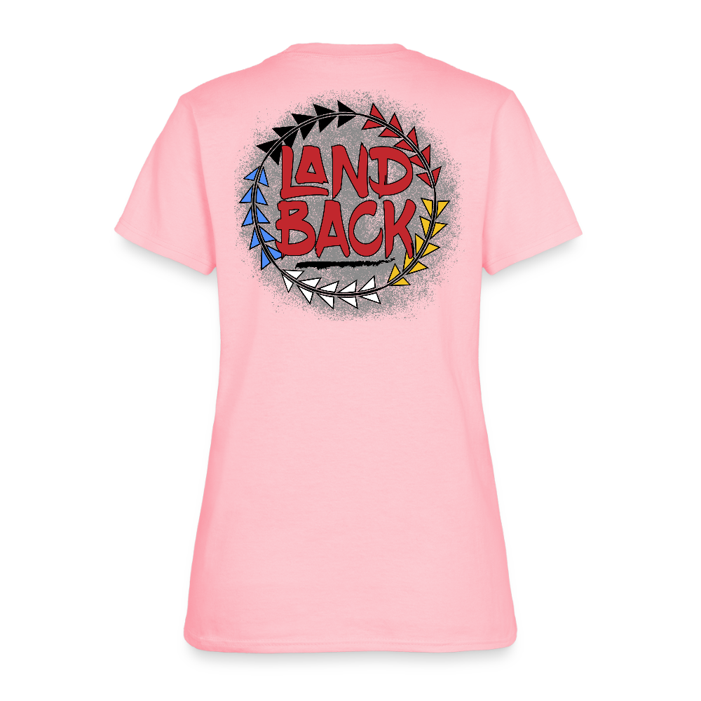 Land Back Women's T-Shirt - pink