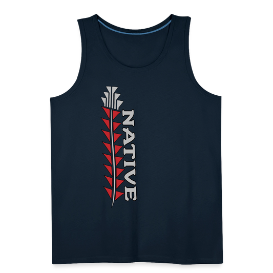 Native Men’s Premium Tank - deep navy
