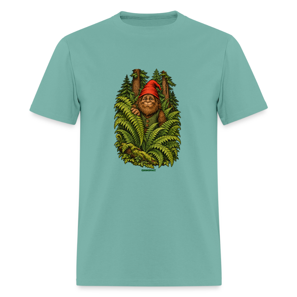 Gnomefoot in Ferns Men's T-Shirt - aquatic