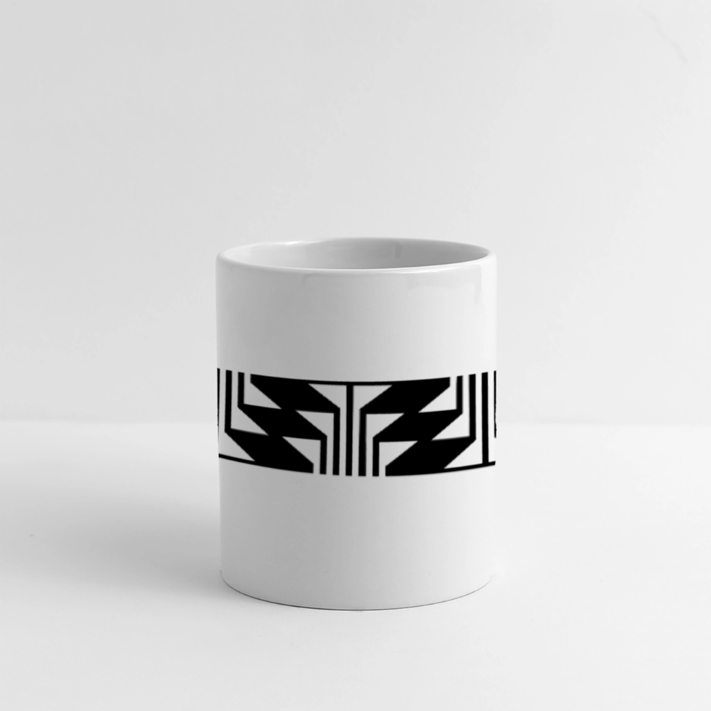 Frog Foot Panel Panoramic Mug - white