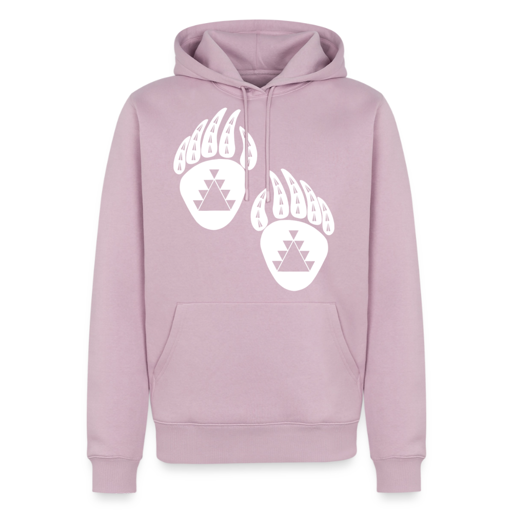 Bear Claws Men’s Premium Hoodie - dusty pink