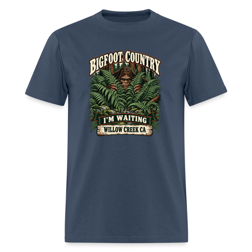 Bigfoot Country Waiting Willow Creek -  blue dusk