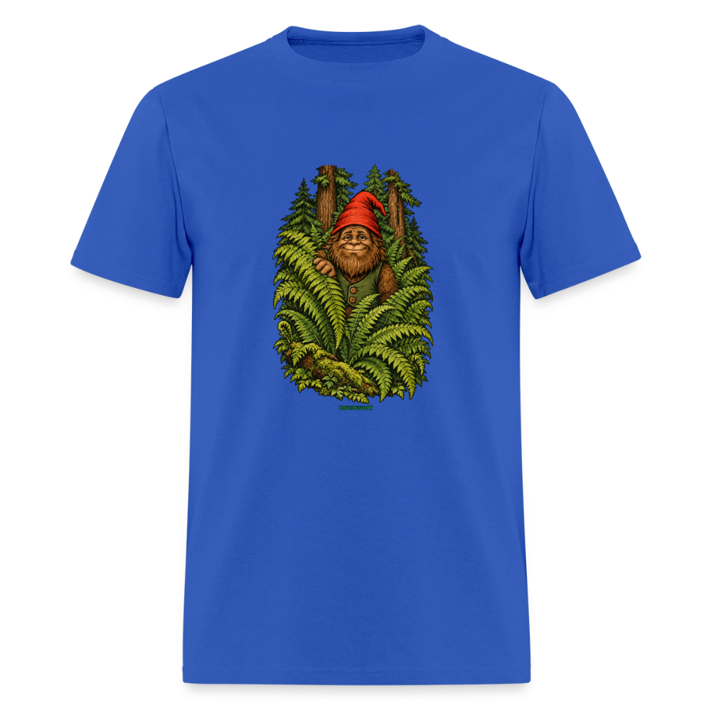 Gnomefoot in Ferns Men's T-Shirt - royal blue