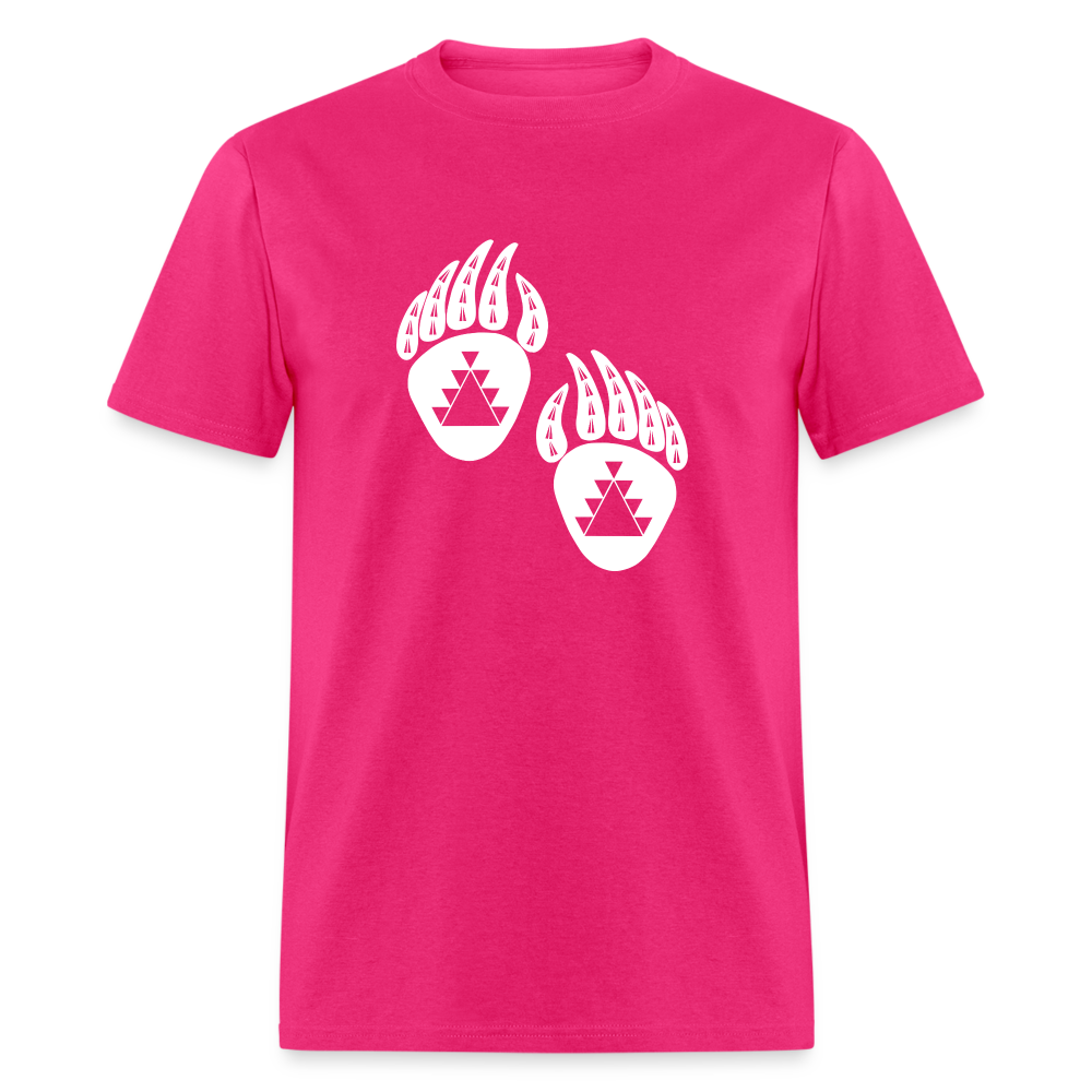 Bear Claws Unisex Classic T-Shirt - fuchsia