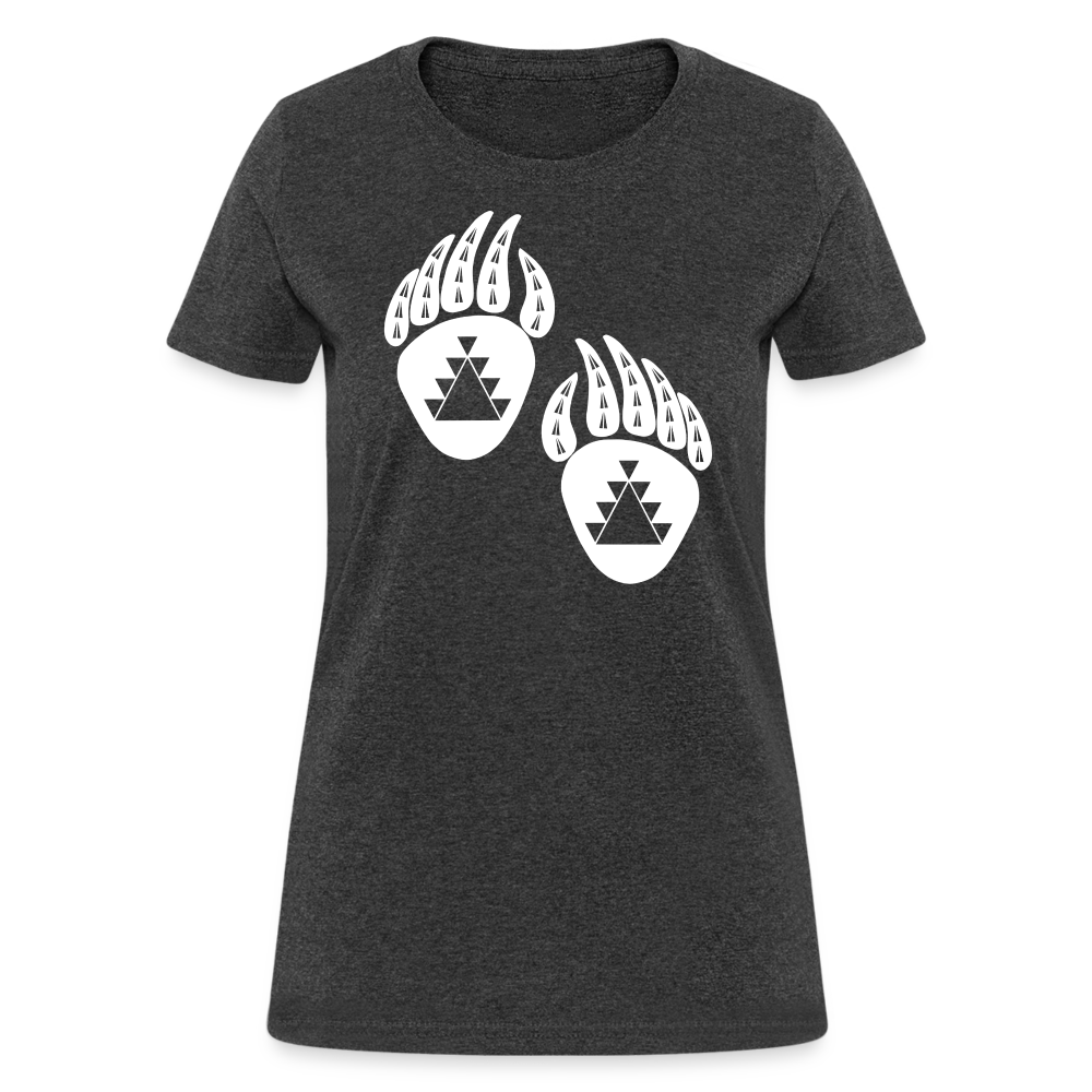 Bear Claws Women's T-Shirt - heather black