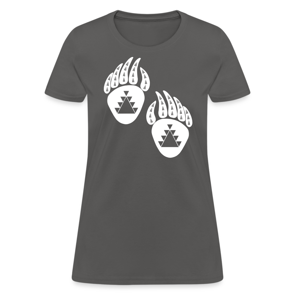 Bear Claws Women's T-Shirt - charcoal