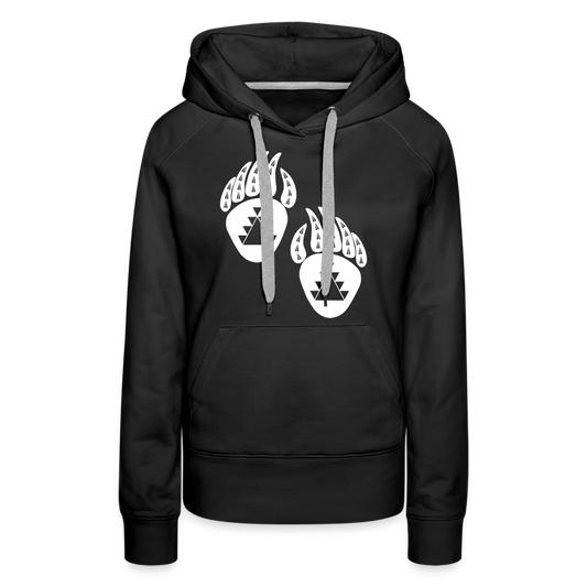 Bear Claws Women’s Premium Hoodie - black