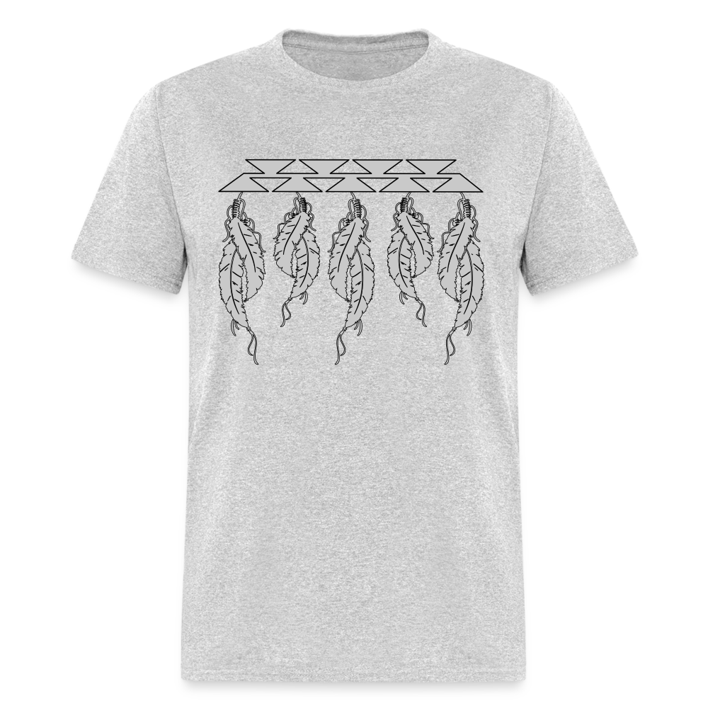 Feathers Classic T-Shirt - heather gray