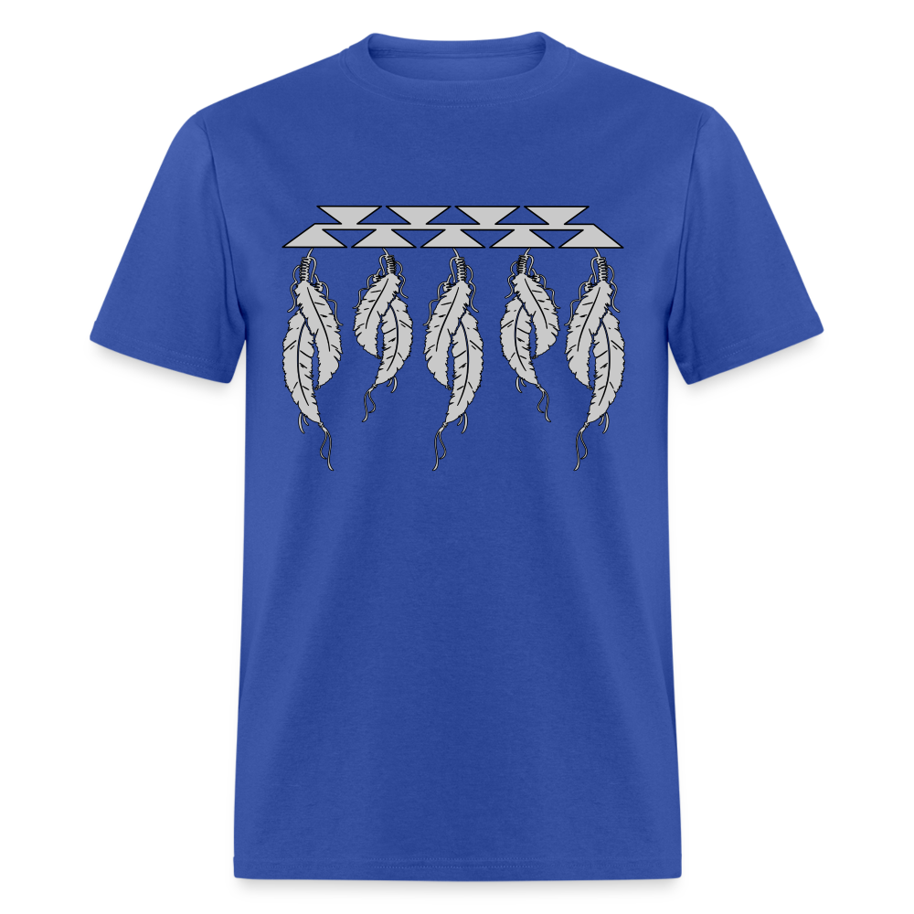 Feathers Classic T-Shirt - royal blue