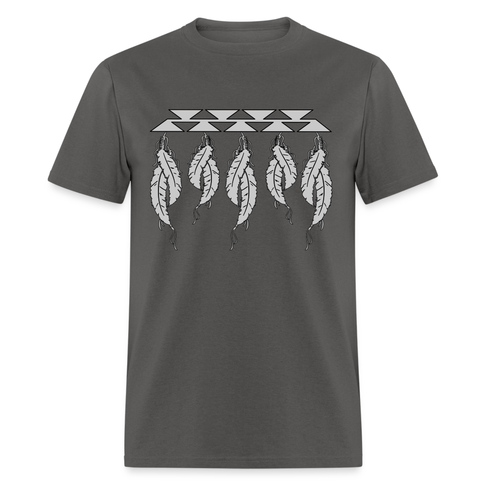 Feathers Classic T-Shirt - charcoal