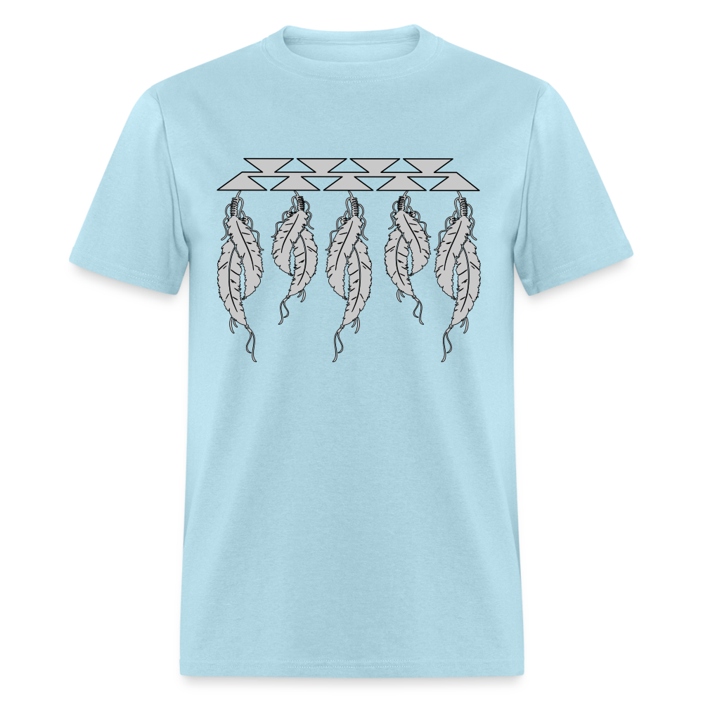 Feathers Classic T-Shirt - powder blue