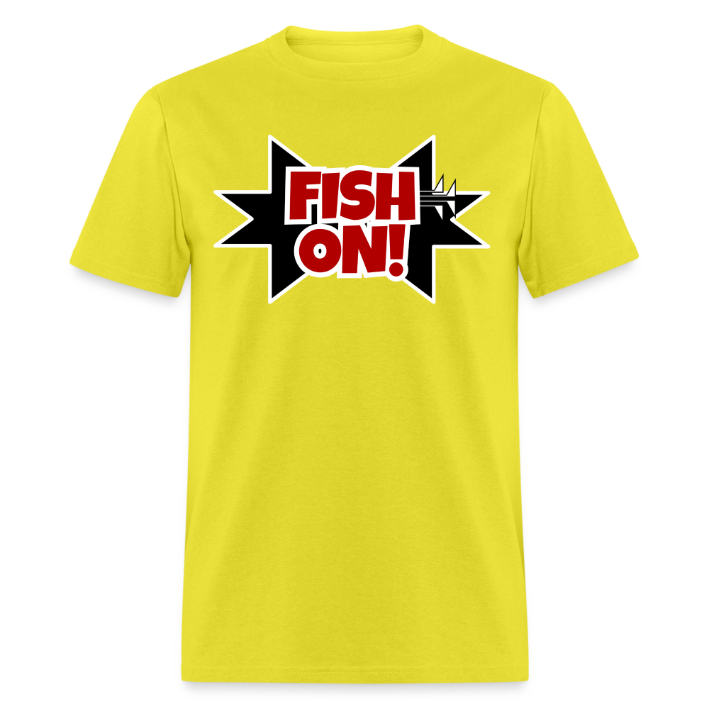 FISH ON! Unisex Classic T-Shirt - yellow