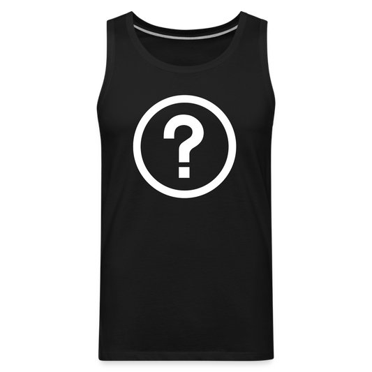 Huh? Men’s Premium Tank - black