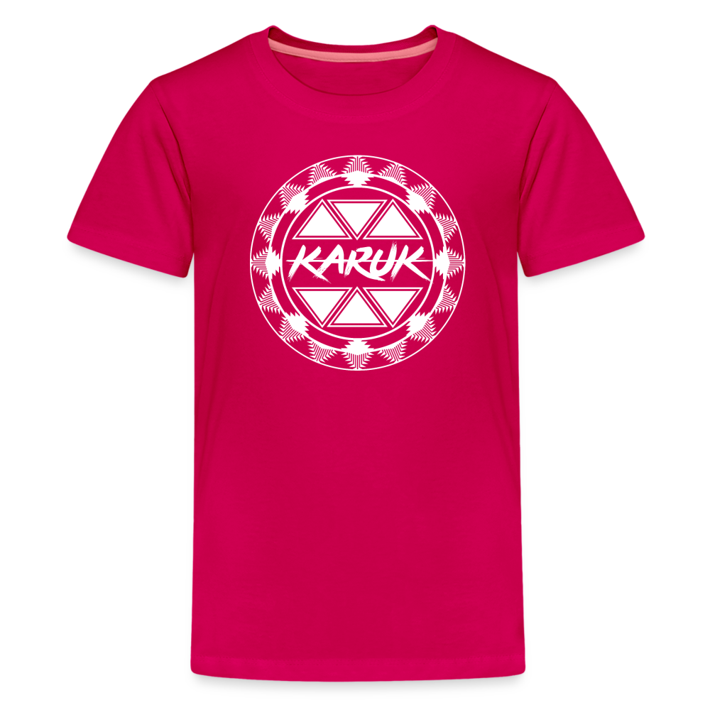 Karuk Frog Kids' Premium T-Shirt - dark pink