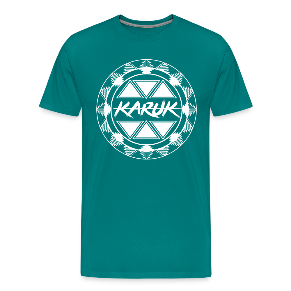 Karuk Frogs Men's Premium T-Shirt - teal