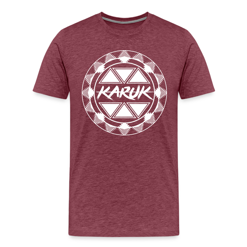 Karuk Frogs Men's Premium T-Shirt - heather burgundy
