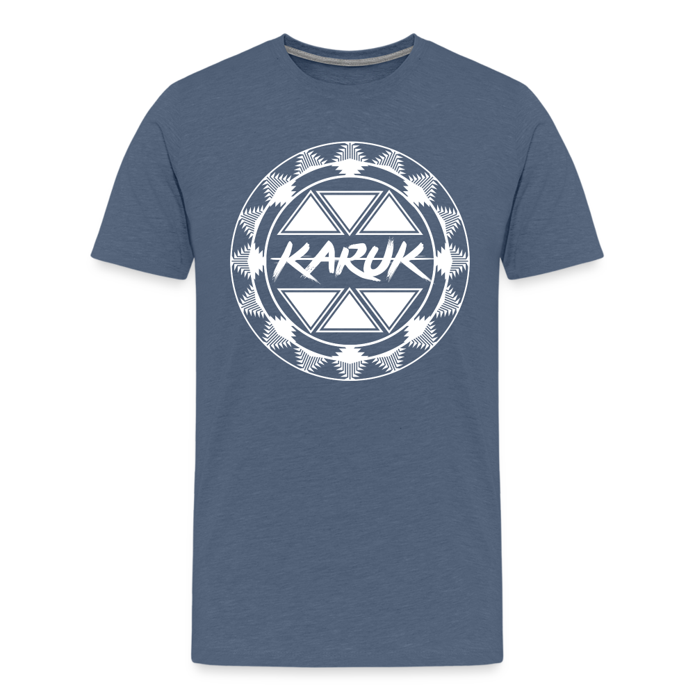 Karuk Frogs Men's Premium T-Shirt - heather blue