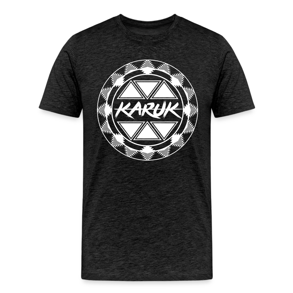 Karuk Frogs Men's Premium T-Shirt - charcoal grey