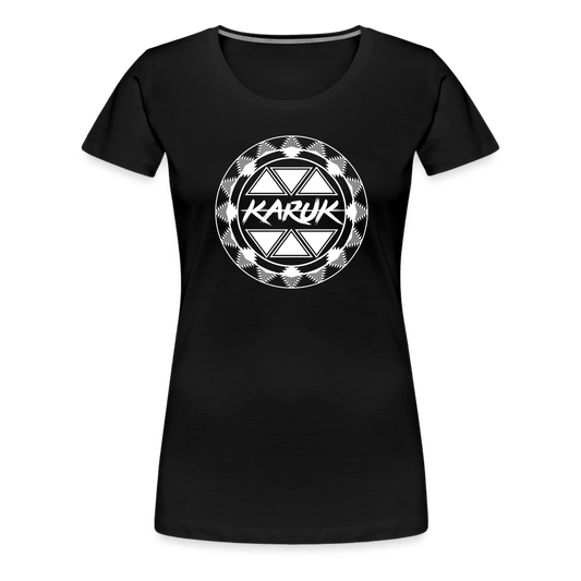 Karuk Frogs Women’s Premium T-Shirt - black