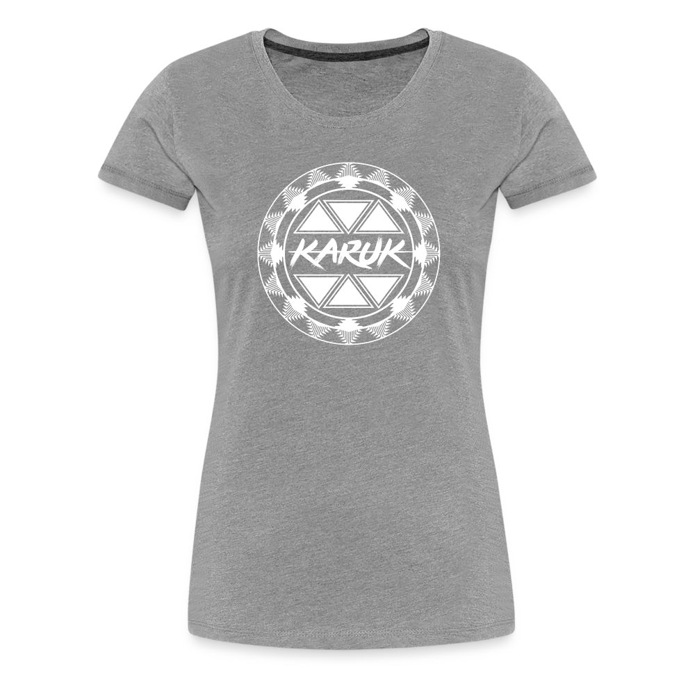 Karuk Frogs Women’s Premium T-Shirt - heather gray