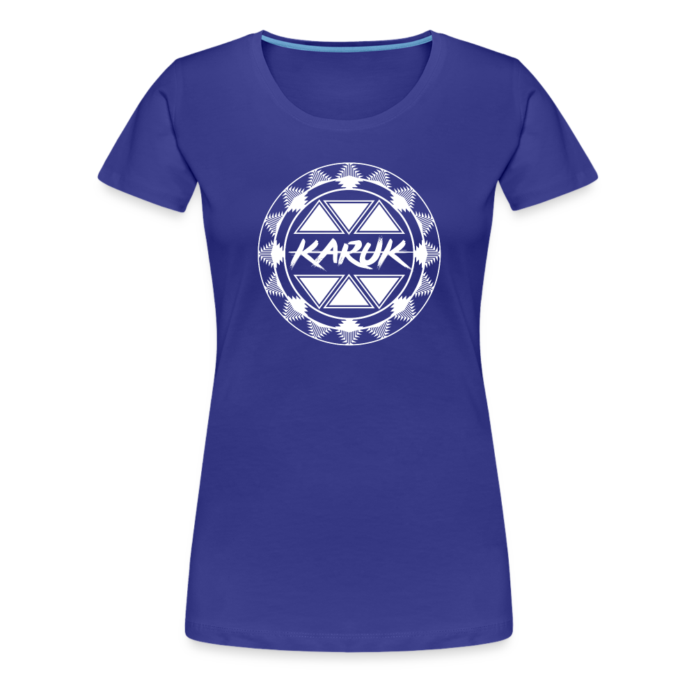 Karuk Frogs Women’s Premium T-Shirt - royal blue