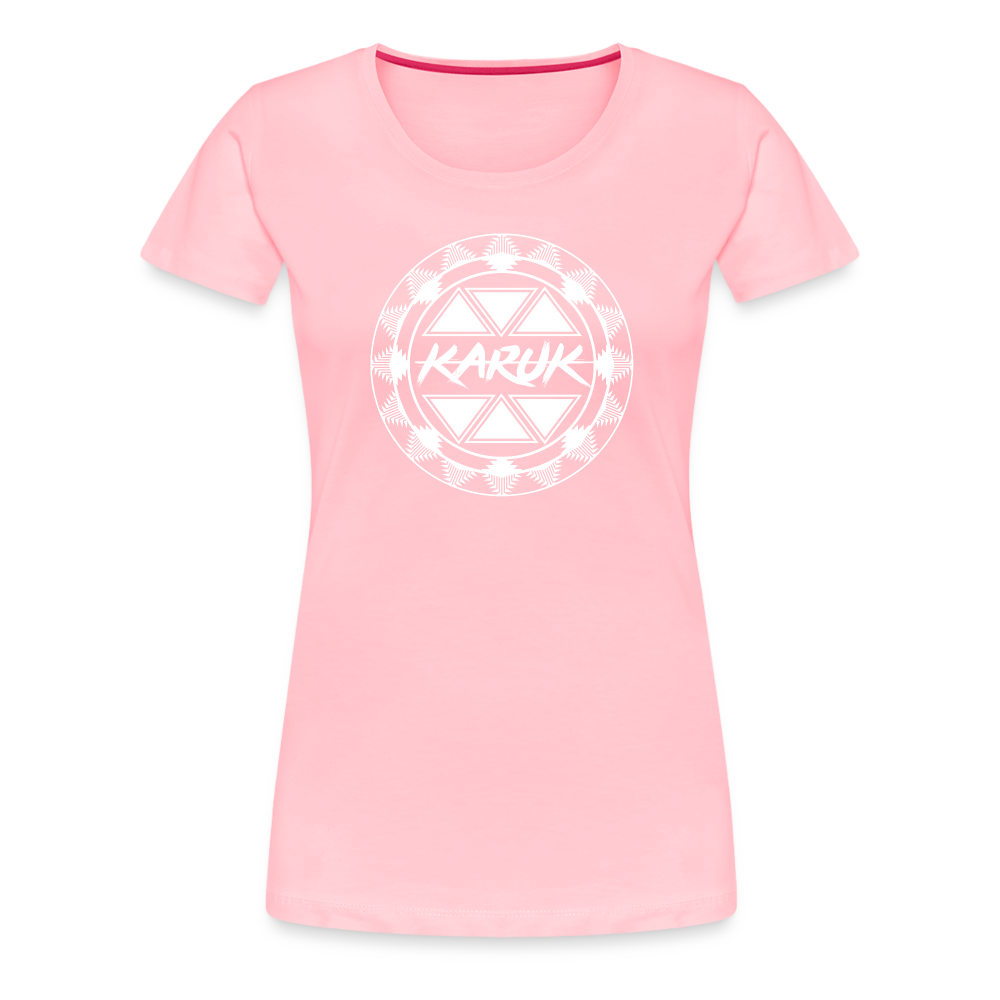 Karuk Frogs Women’s Premium T-Shirt - pink
