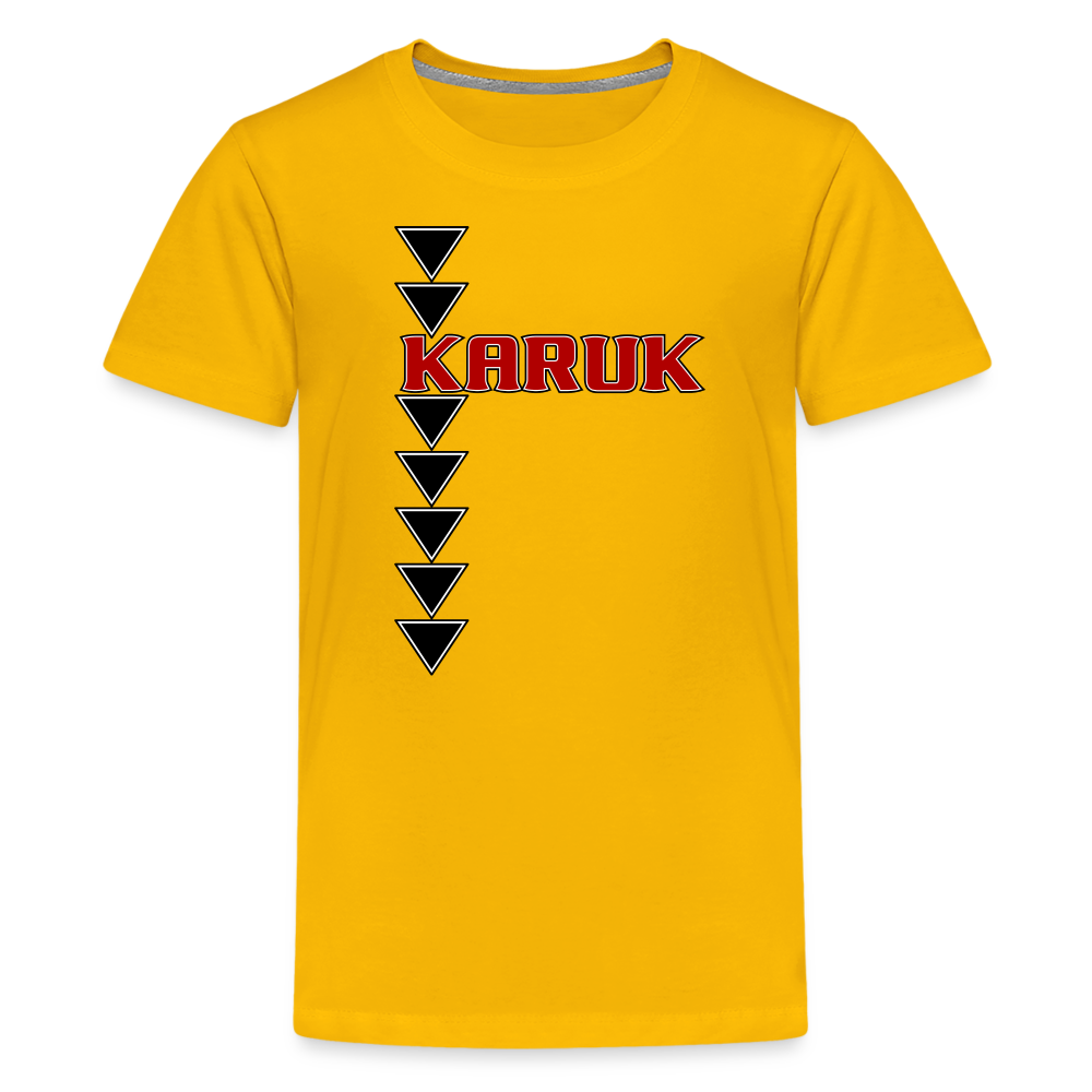 Karuk Sturgeon Kids' Premium T-Shirt - sun yellow