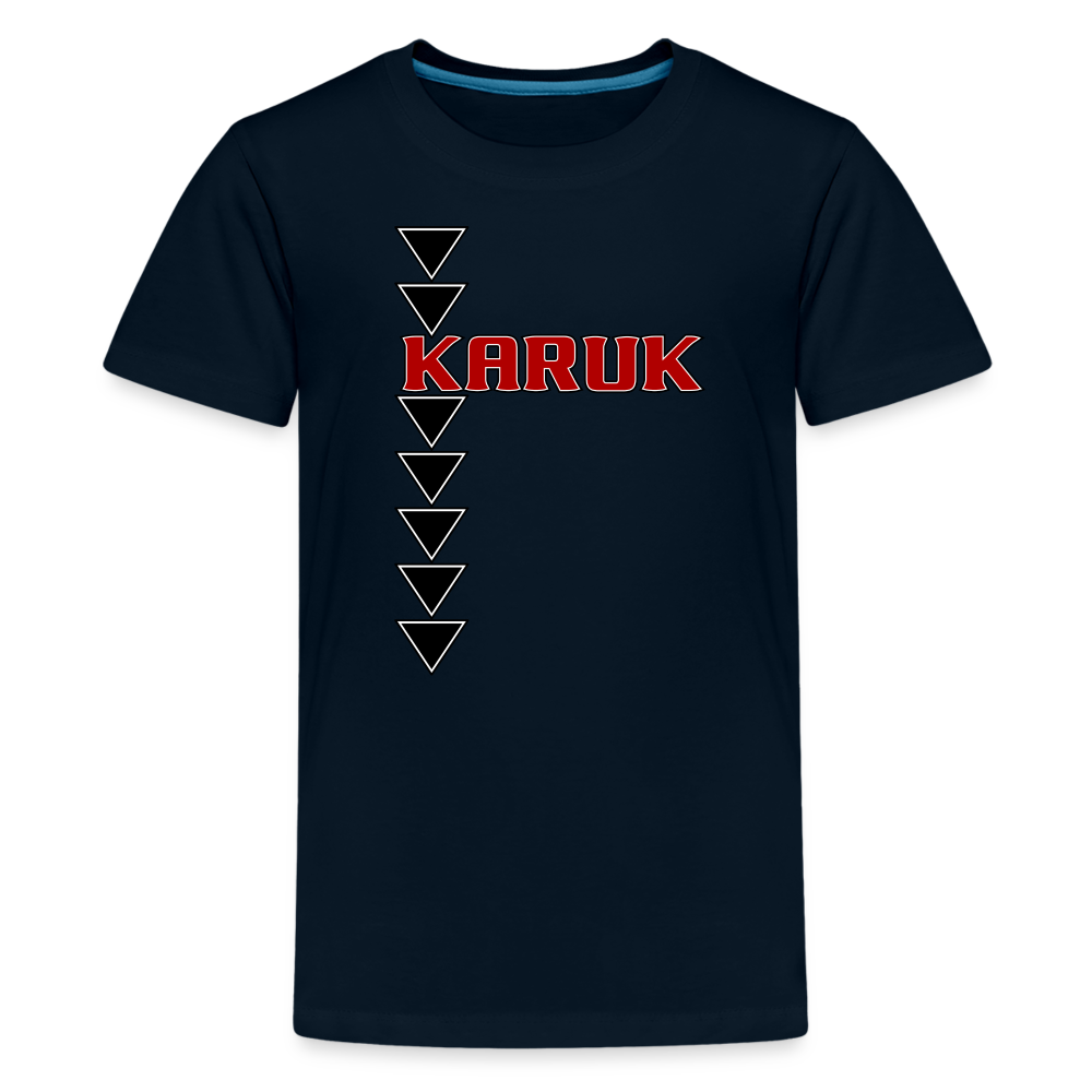 Karuk Sturgeon Kids' Premium T-Shirt - deep navy