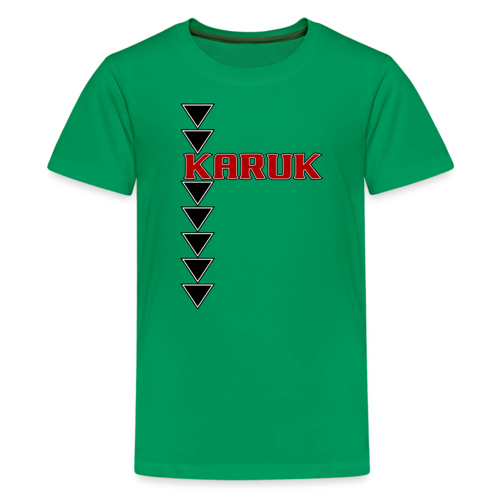 Karuk Sturgeon Kids' Premium T-Shirt - kelly green