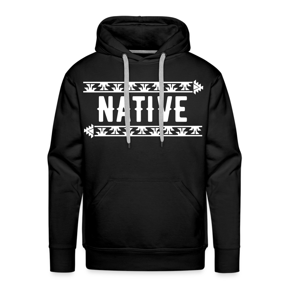 Native Frogs Men’s Premium Hoodie - black