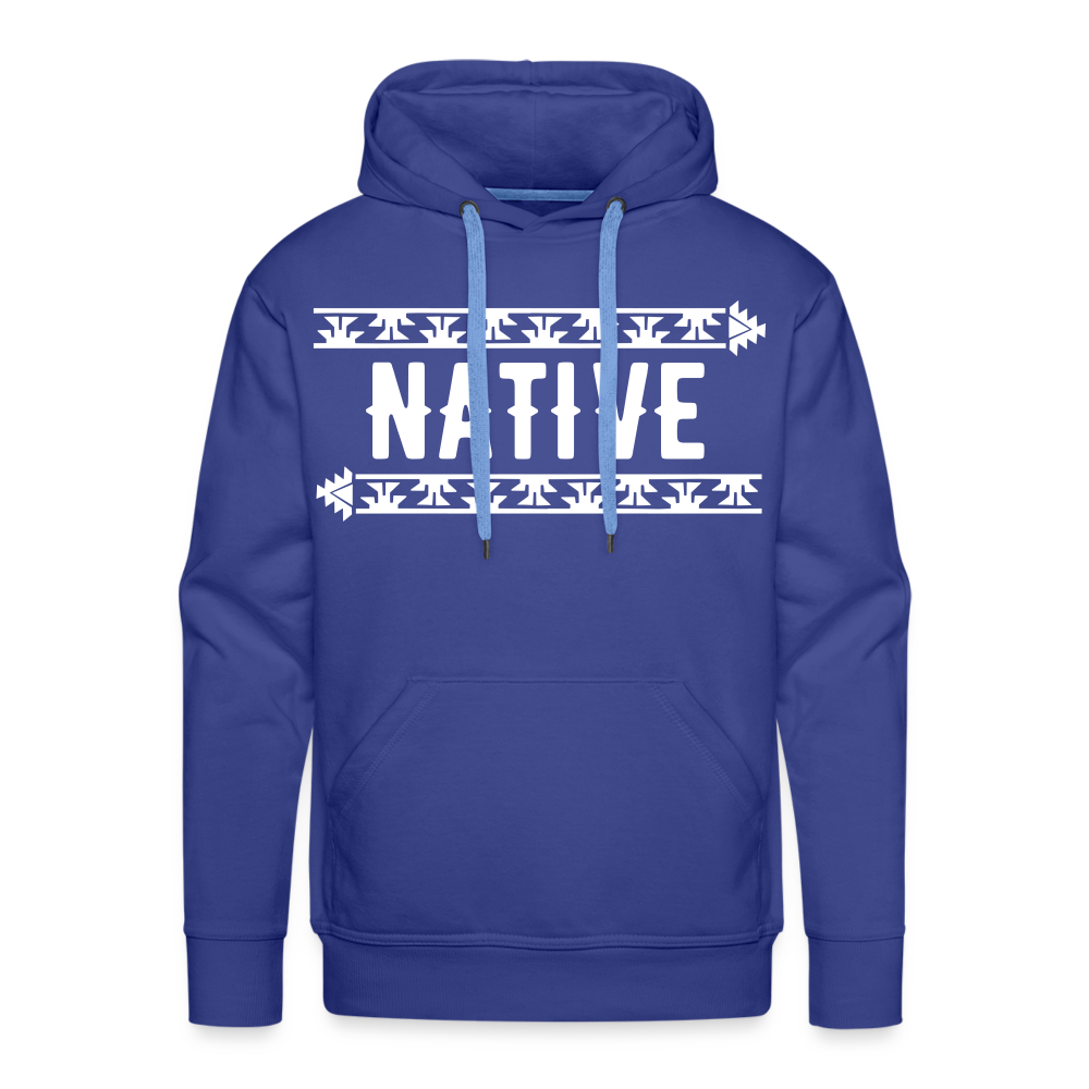 Native Frogs Men’s Premium Hoodie - royal blue
