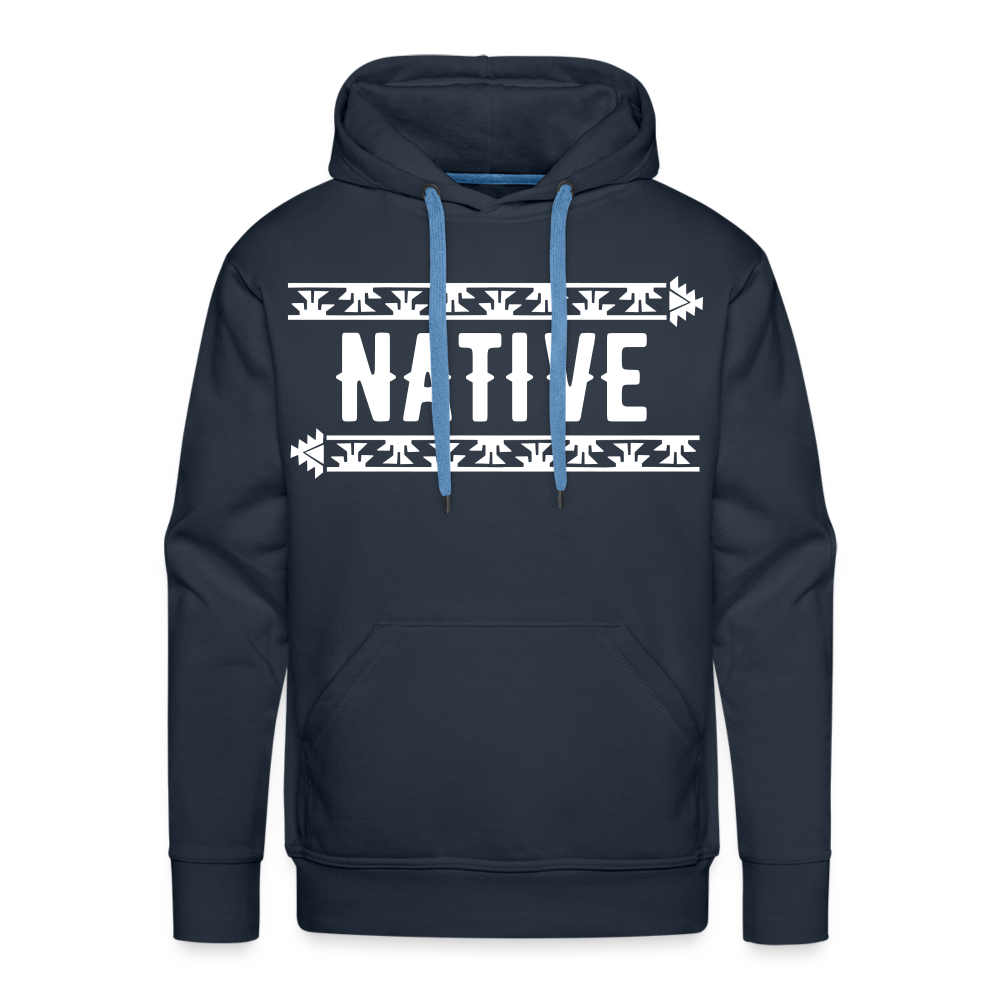 Native Frogs Men’s Premium Hoodie - navy