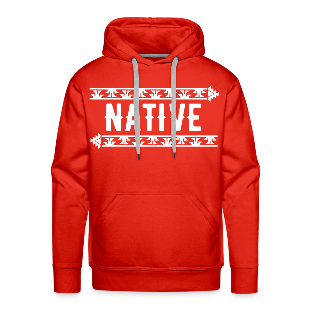 Native Frogs Men’s Premium Hoodie - red