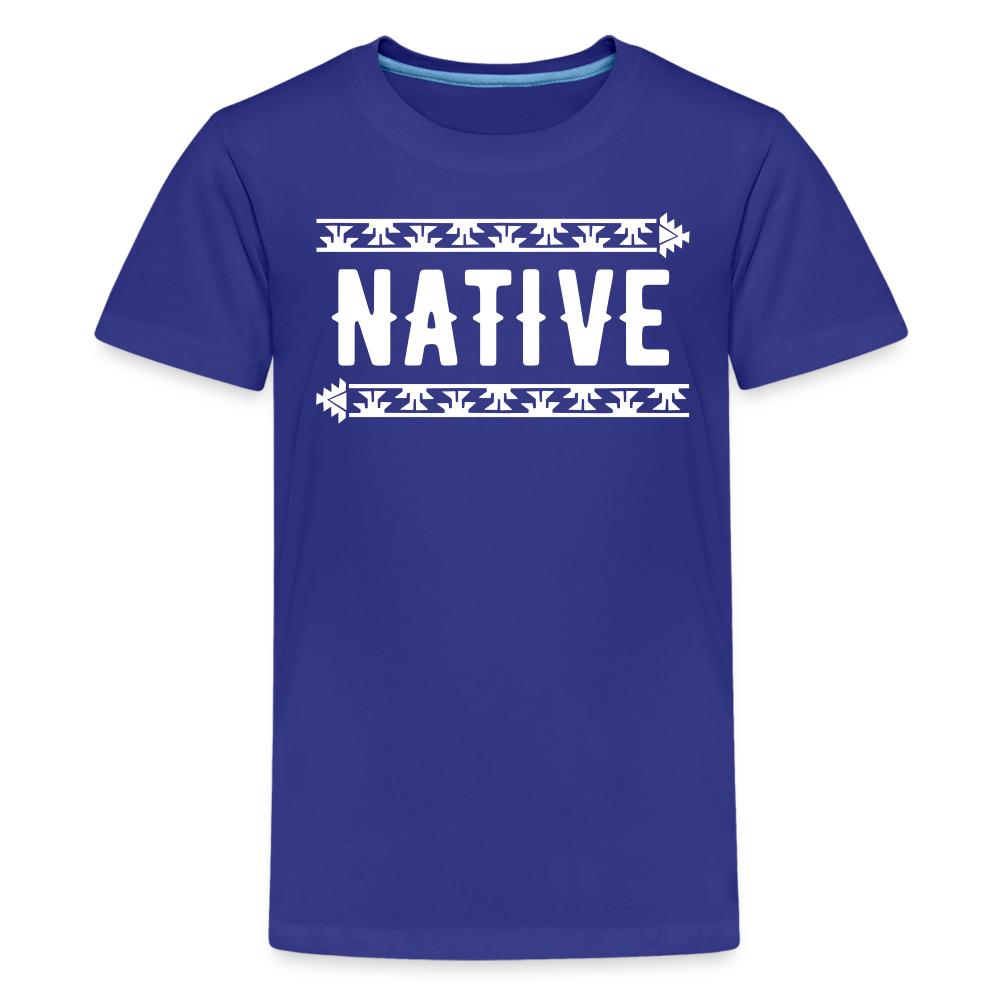 Native Frogs Kids' Premium T-Shirt - royal blue