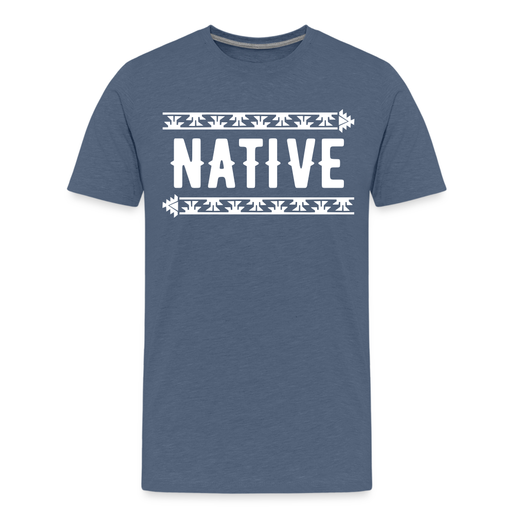 Native Frogs Kids' Premium T-Shirt - heather blue