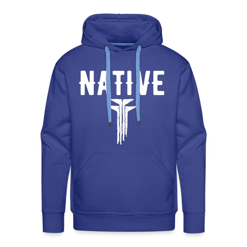 Native Frogs Sketch Men’s Premium Hoodie - royal blue