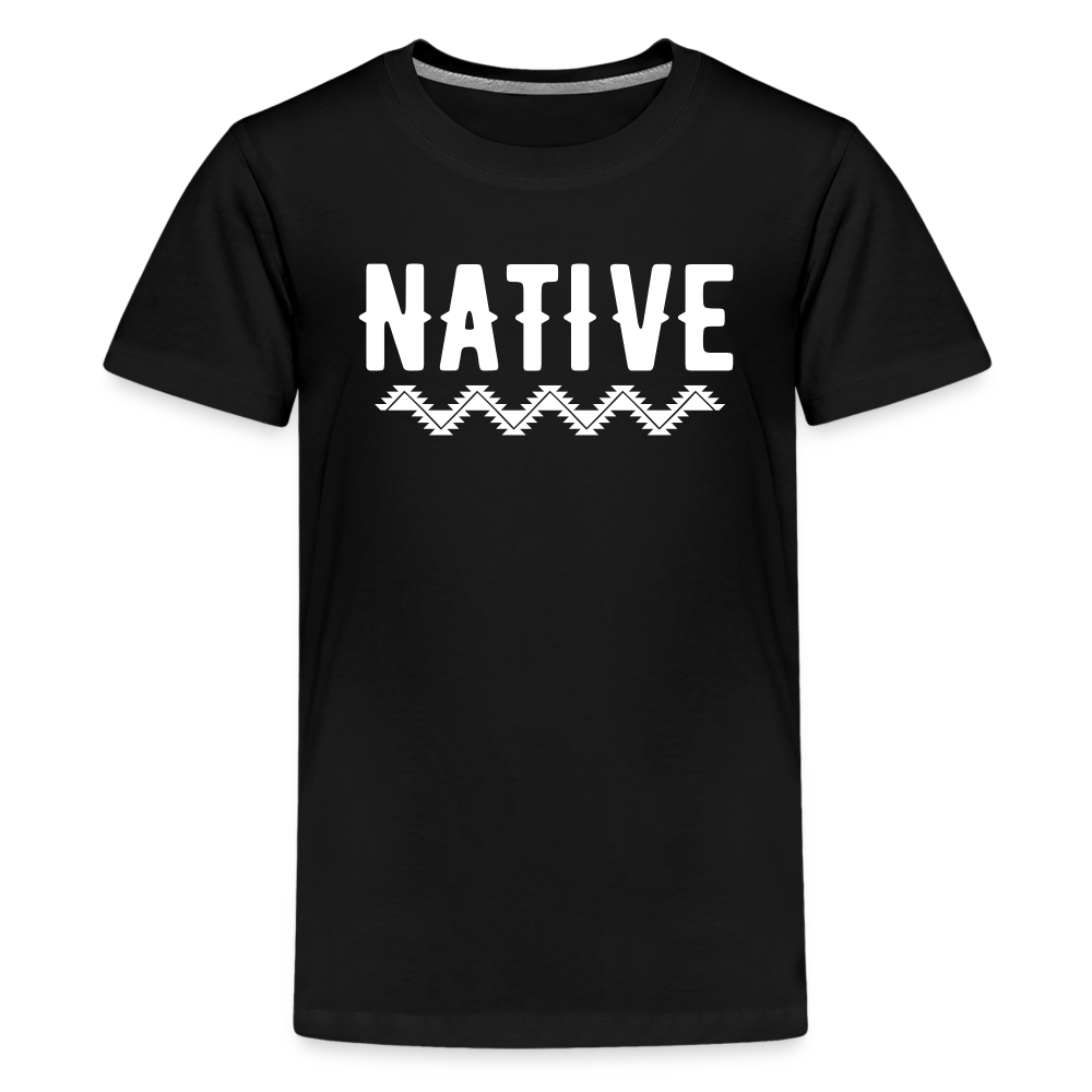 Native Kids' Premium T-Shirt - black