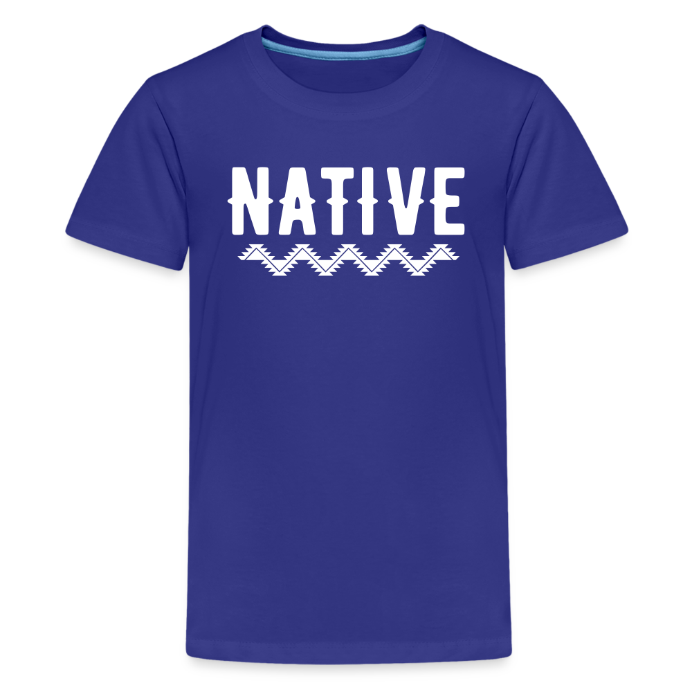 Native Kids' Premium T-Shirt - royal blue