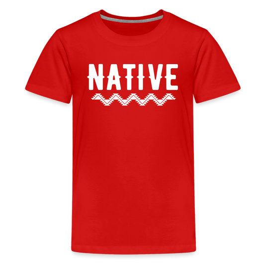 Native Kids' Premium T-Shirt - red