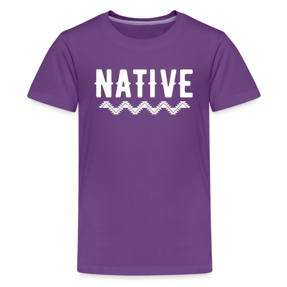 Native Kids' Premium T-Shirt - purple