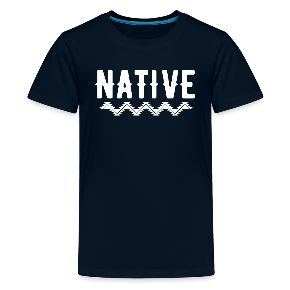 Native Kids' Premium T-Shirt - deep navy