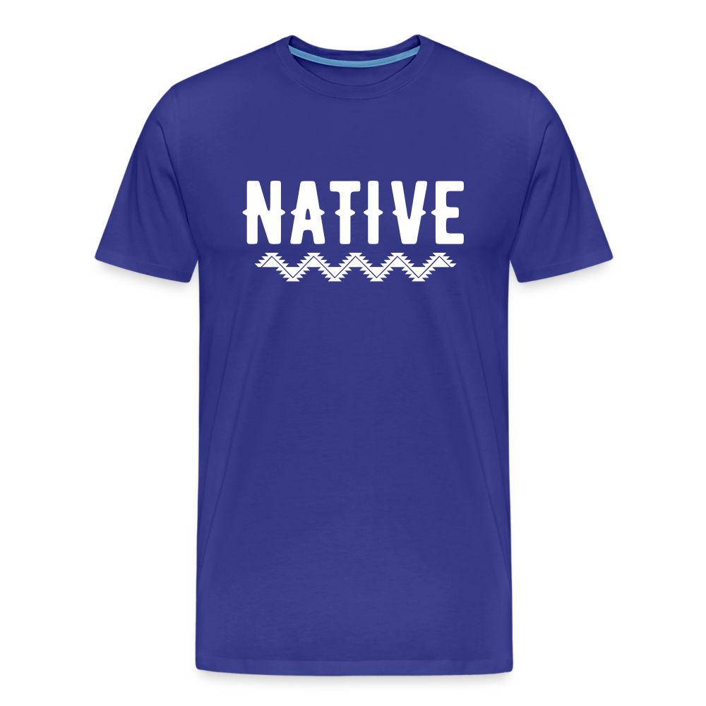 Native Men's Premium T-Shirt - royal blue