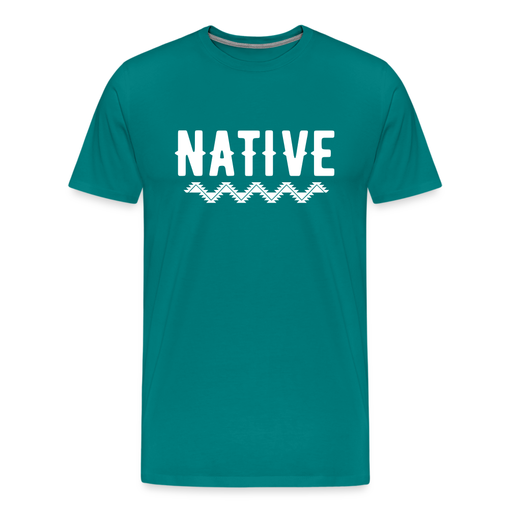 Native Men's Premium T-Shirt - teal