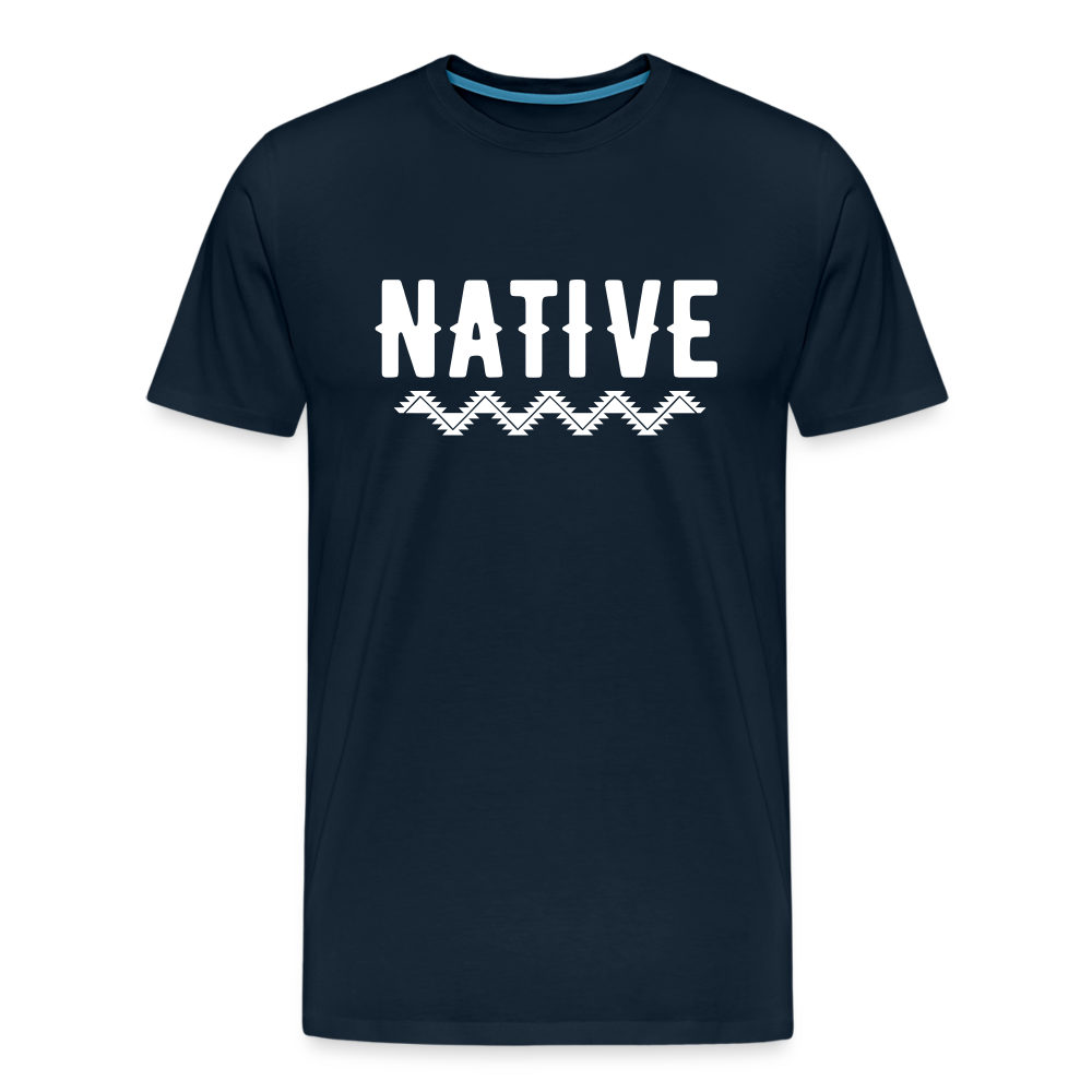 Native Men's Premium T-Shirt - deep navy