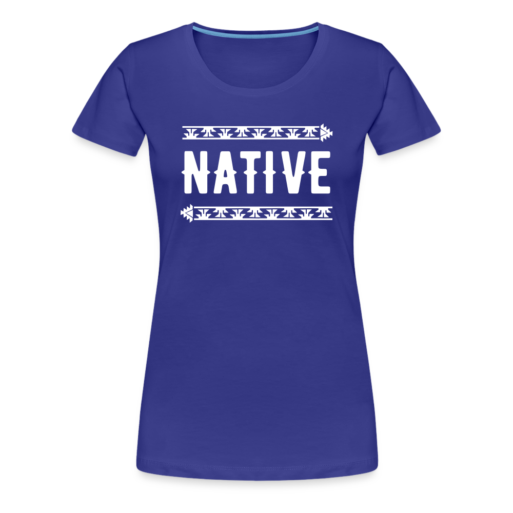 Native Frogs Women’s Premium T-Shirt - royal blue