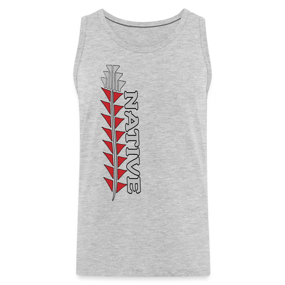 Native Men’s Premium Tank - heather gray